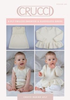 Crucci Pattern 201 Frilled Sweater and Dress