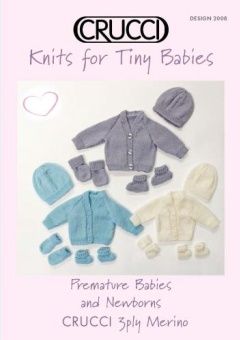 Crucci Pattern - Knits for Tiny Babies Premature Babies &amp; Newborns Design 2008