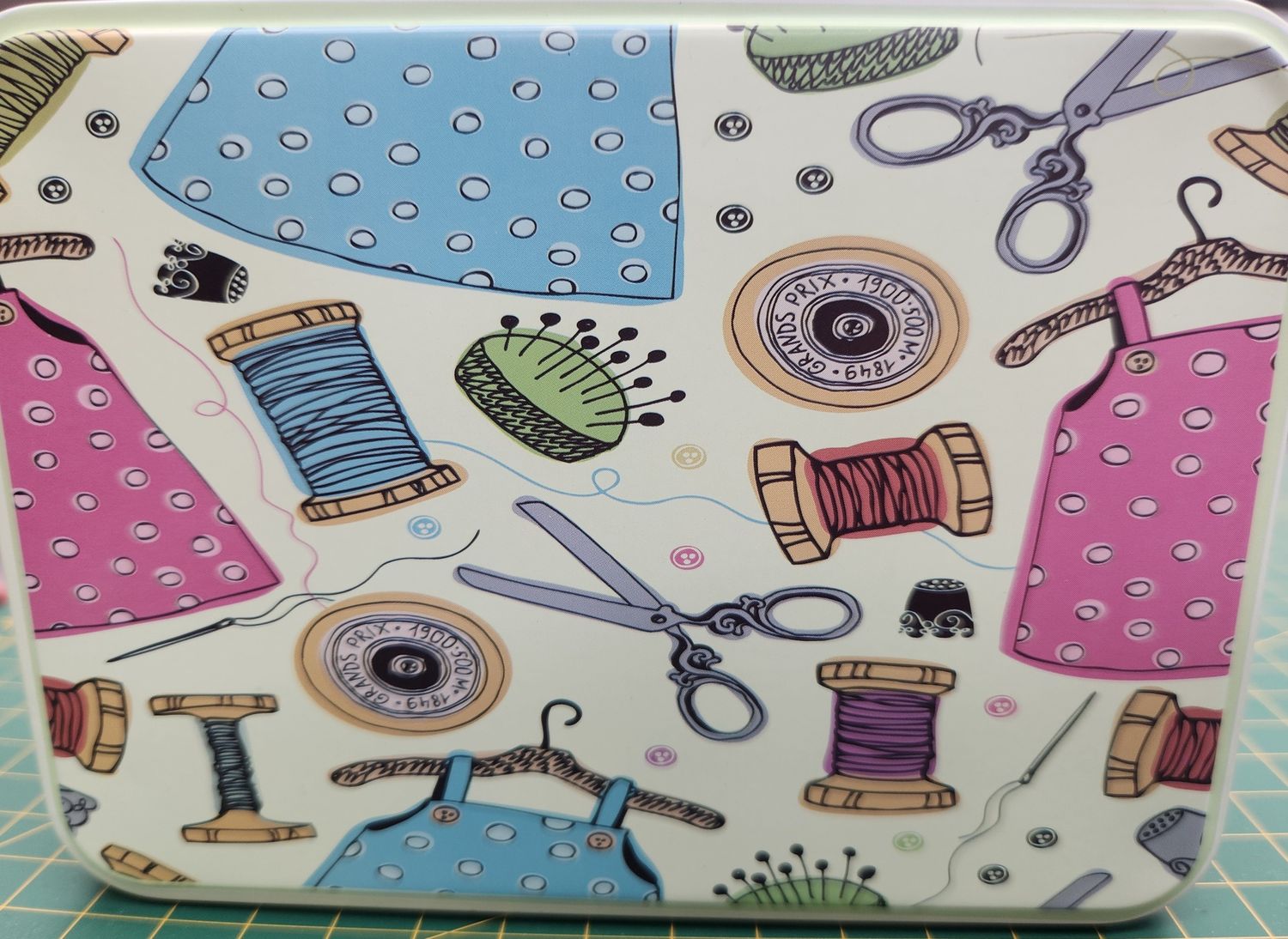 Sewing Tin for Storage