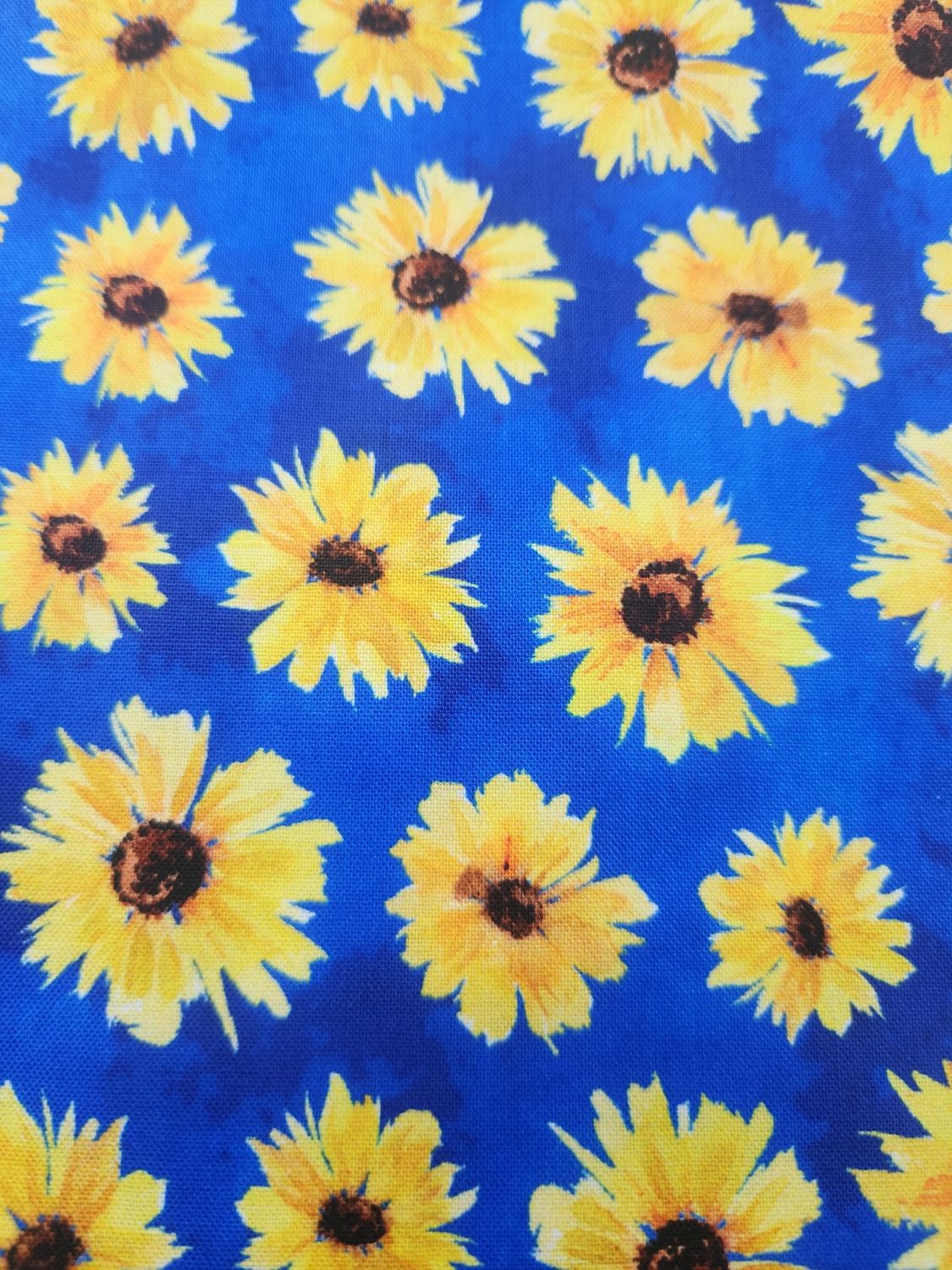 Sunflower Fabric Per Metre