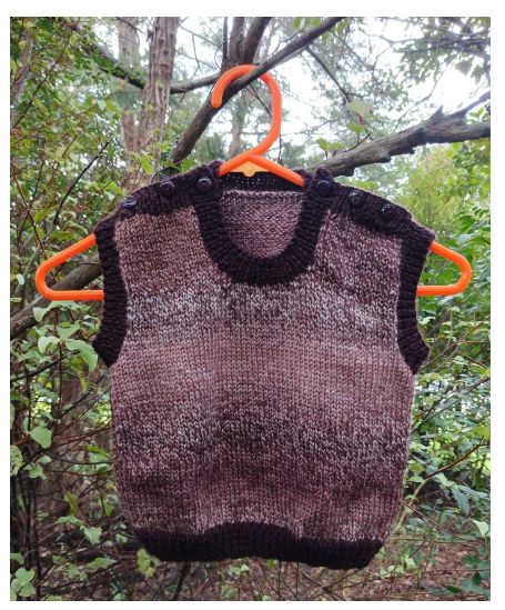 CW Pattern - Mandala Baby Vest P381