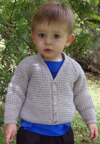 CW Pattern - Textured Cardigan P280 4ply
