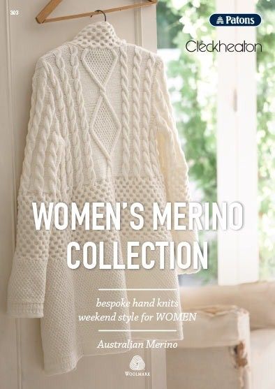 Womens Merino Collection Pattern Book