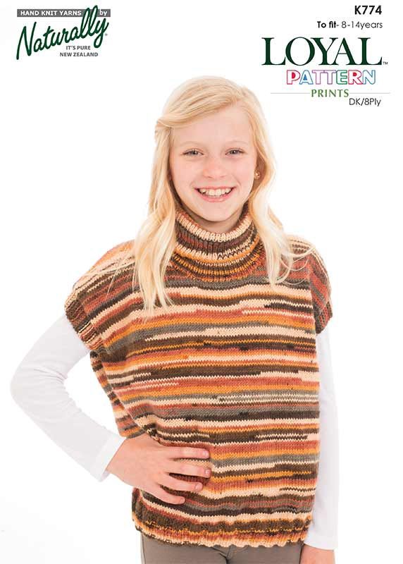 Naturally Loyal Pattern - 8-14 Yrs Pullover K774