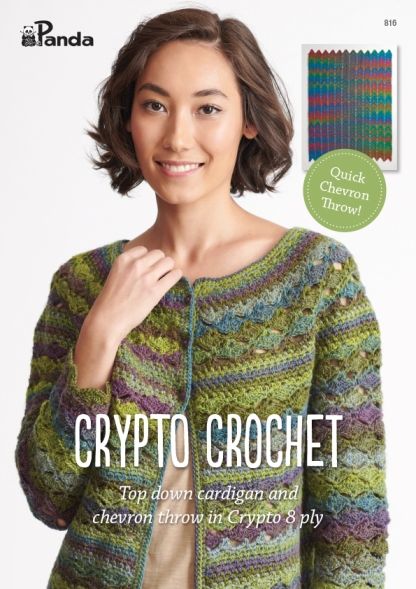 Panda Crypto Pattern Book Crochet 816