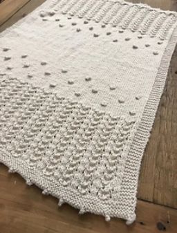 Kiwi Stitch &amp; Knit Heirloom Blanket Pattern 8ply