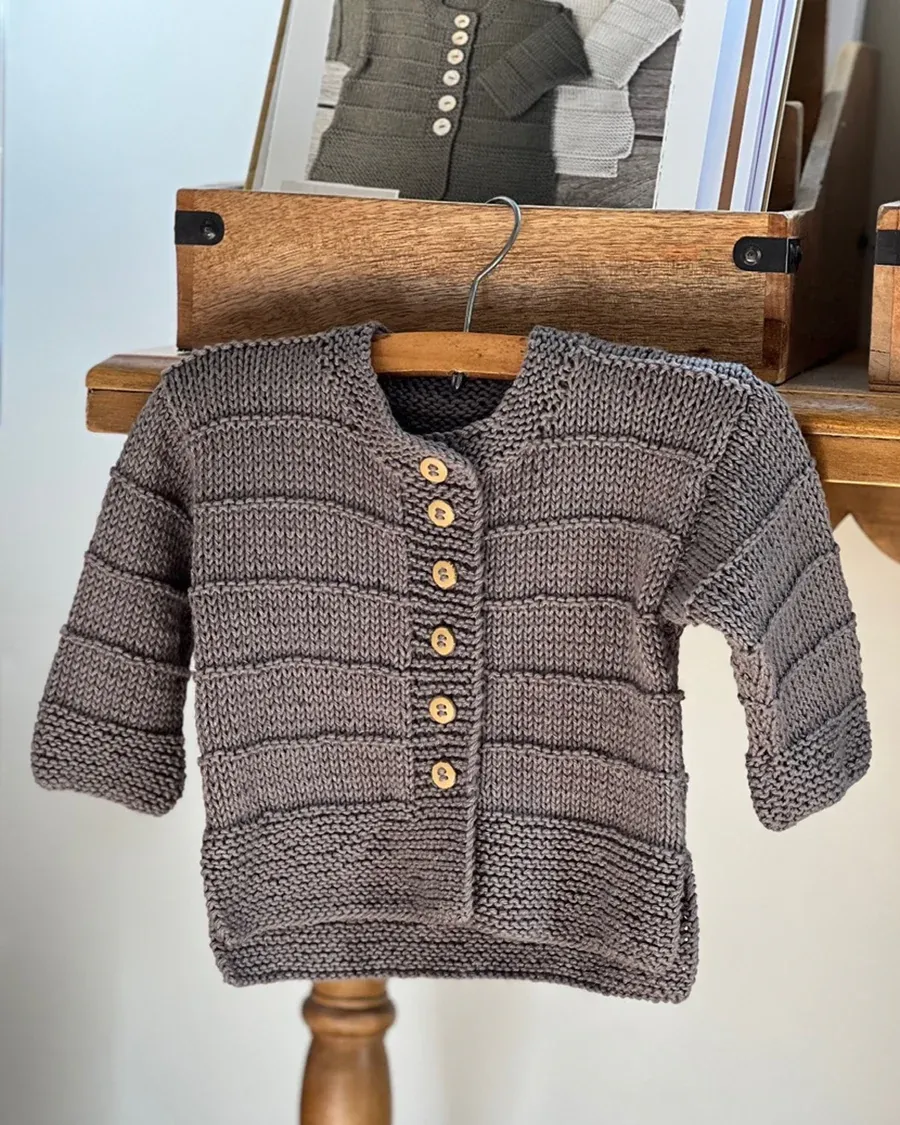 Kiwi Stitch &amp; Knit Ashley Cardi &amp; Hoodie 8ply Pattern