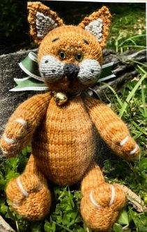 Marmalade The Cat Knitted Toy Pattern