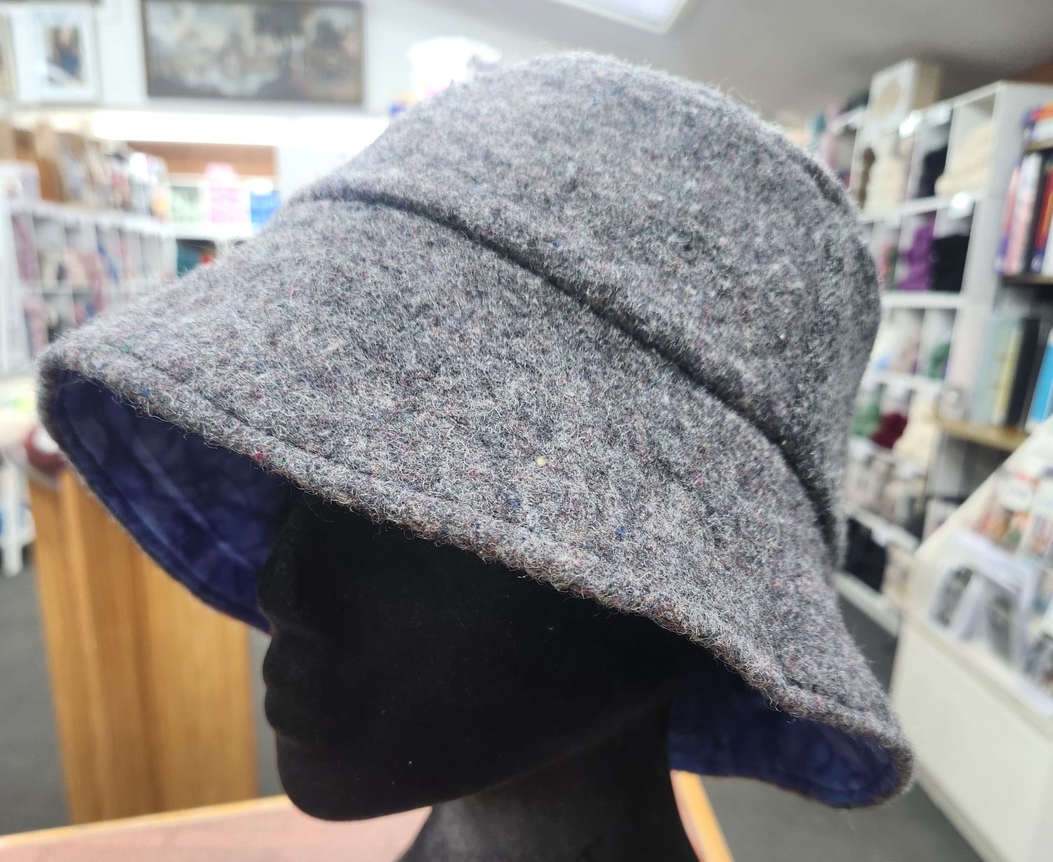 Fishing Hat Grey/Blue