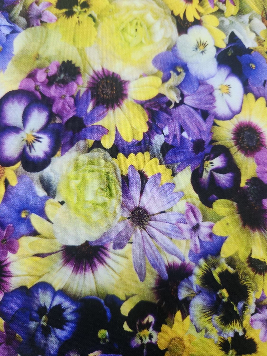 Pansy Fabric Per Metre