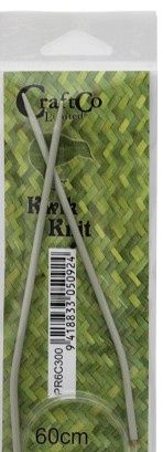Kwik Knit Fixed Circular Aluminum Needle 60cm 5.00mm