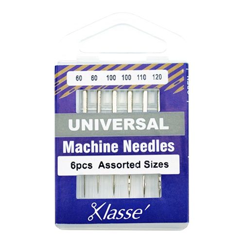 Klasse Machine Needle Universal Mix 60/100/110/120 x 6pcs