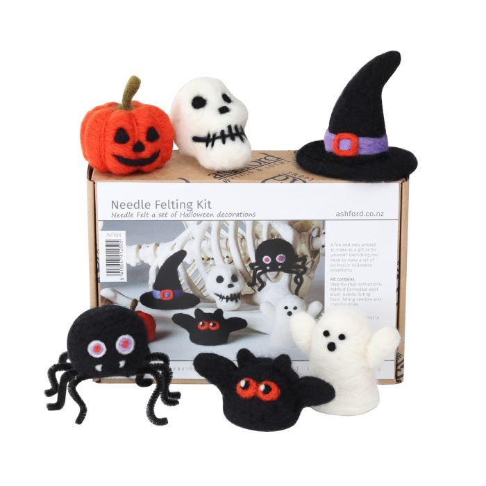 Ashford Needle Felting Halloween Kit