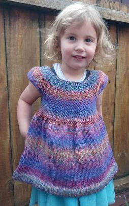 CW Pattern - Mandala Sweet Little Dress P415 8ply