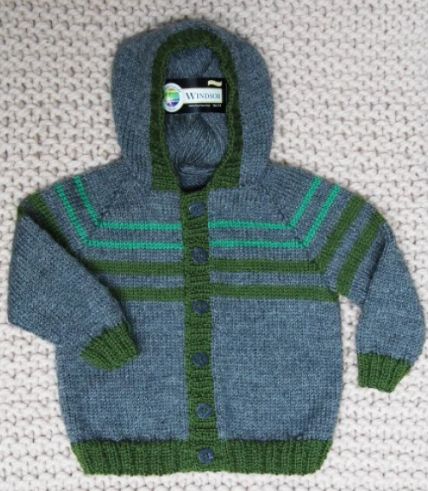 CW Pattern - 8ply Childs Hoodie