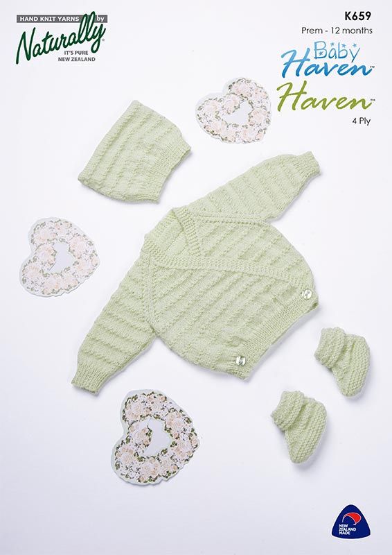 Naturally - Baby Haven Pattern K659 4ply