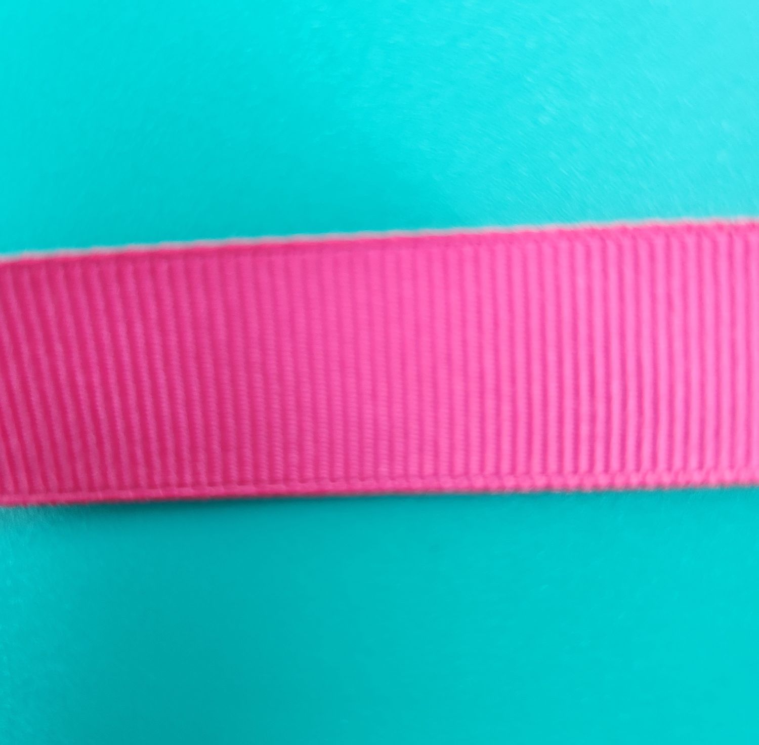 Cerise Grosgrain Ribbon 15mm Width, Price per metre
