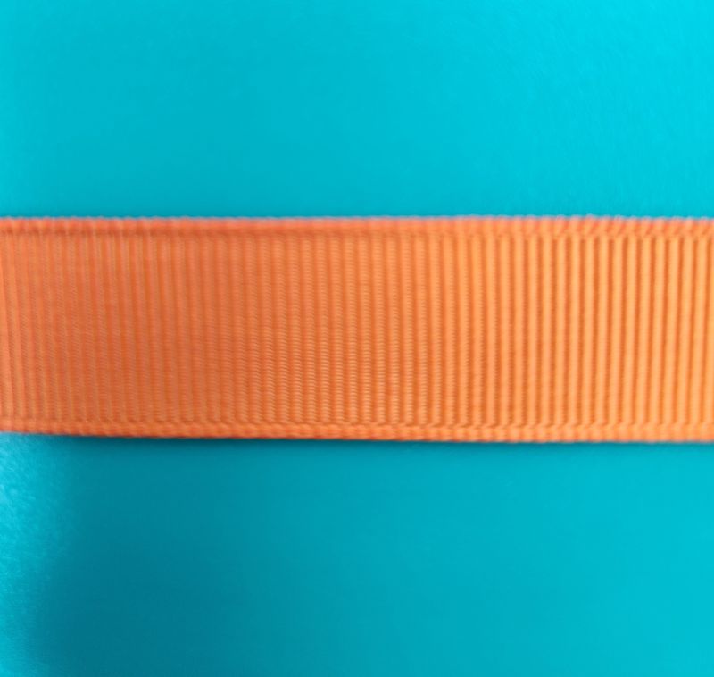 Russet Orange Grosgrain Ribbon 16mm Width, Price per metre