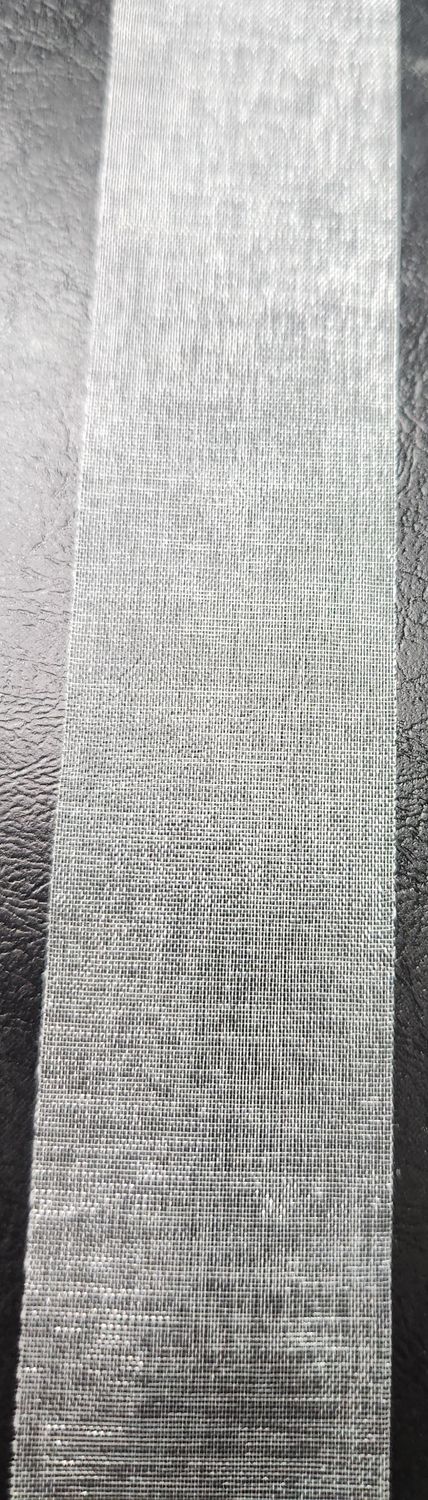 White Organza Ribbon 25mm Width Price per metre
