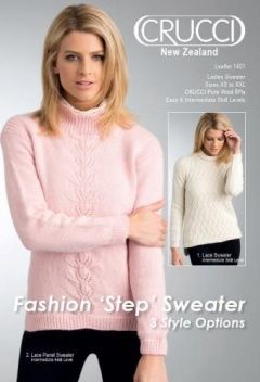 Crucci Pattern - Fashion Sweater Leaflet 1401