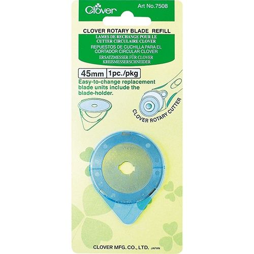 Clover 45mm Rotary Blade Refill 5 Pack