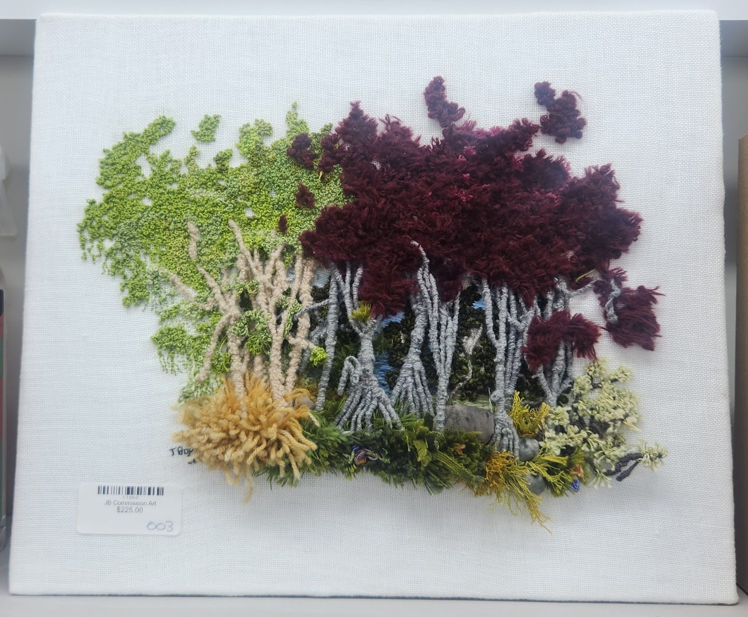 Embroidery Landscape 3D  Art