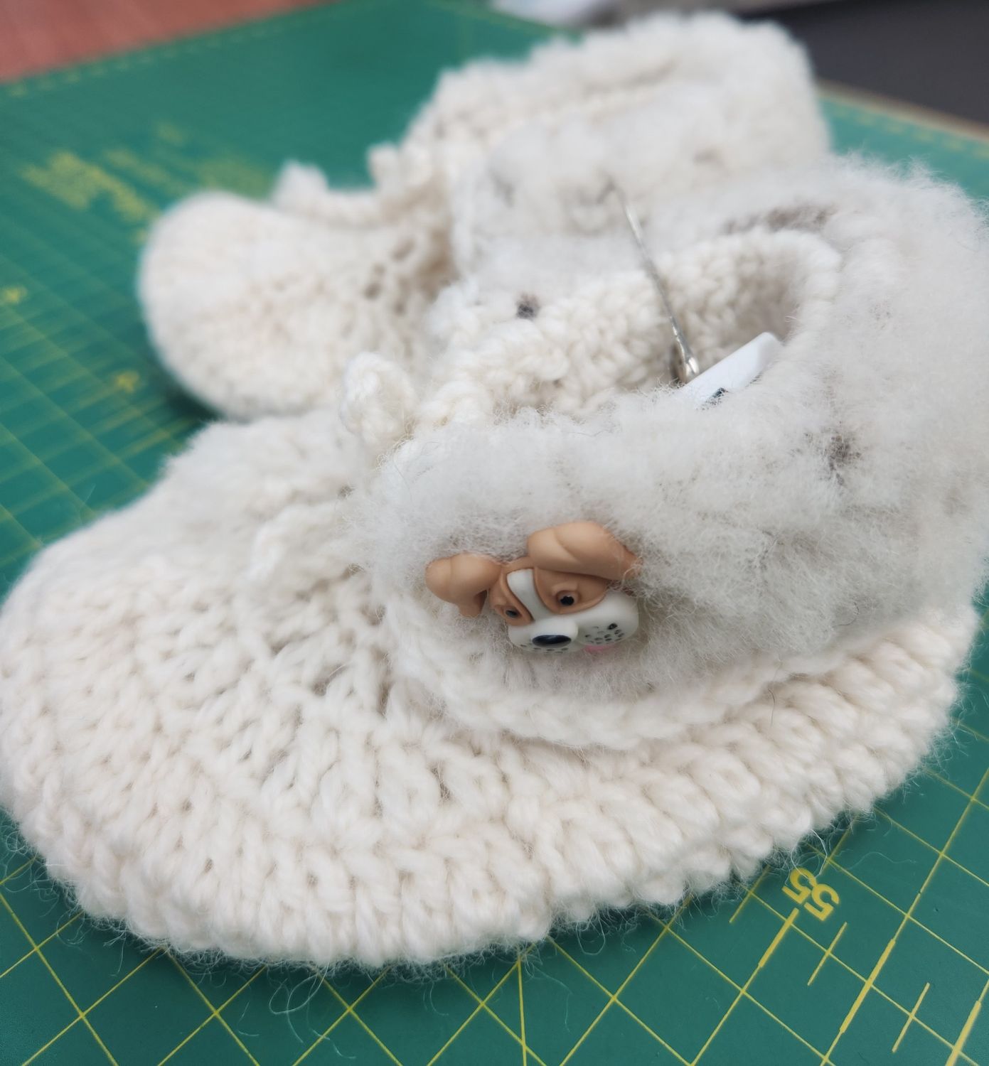 Handmade Crochet Baby Slippers