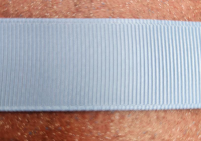 French Blue Grosgrain Ribbon 22mm Width, Price per metre