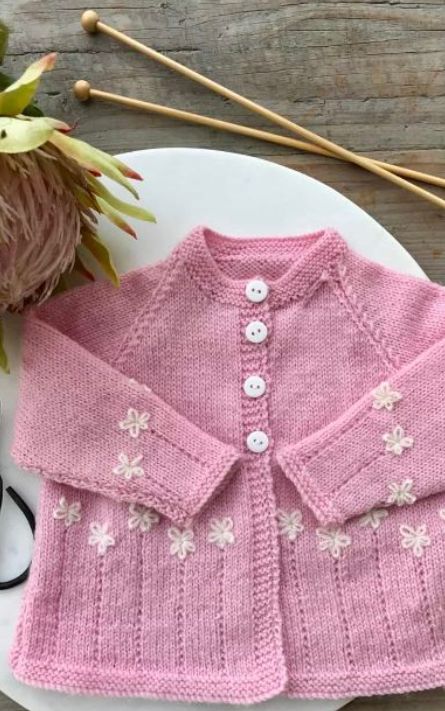Touch Yarns Pattern #088 Garden Party Cardy