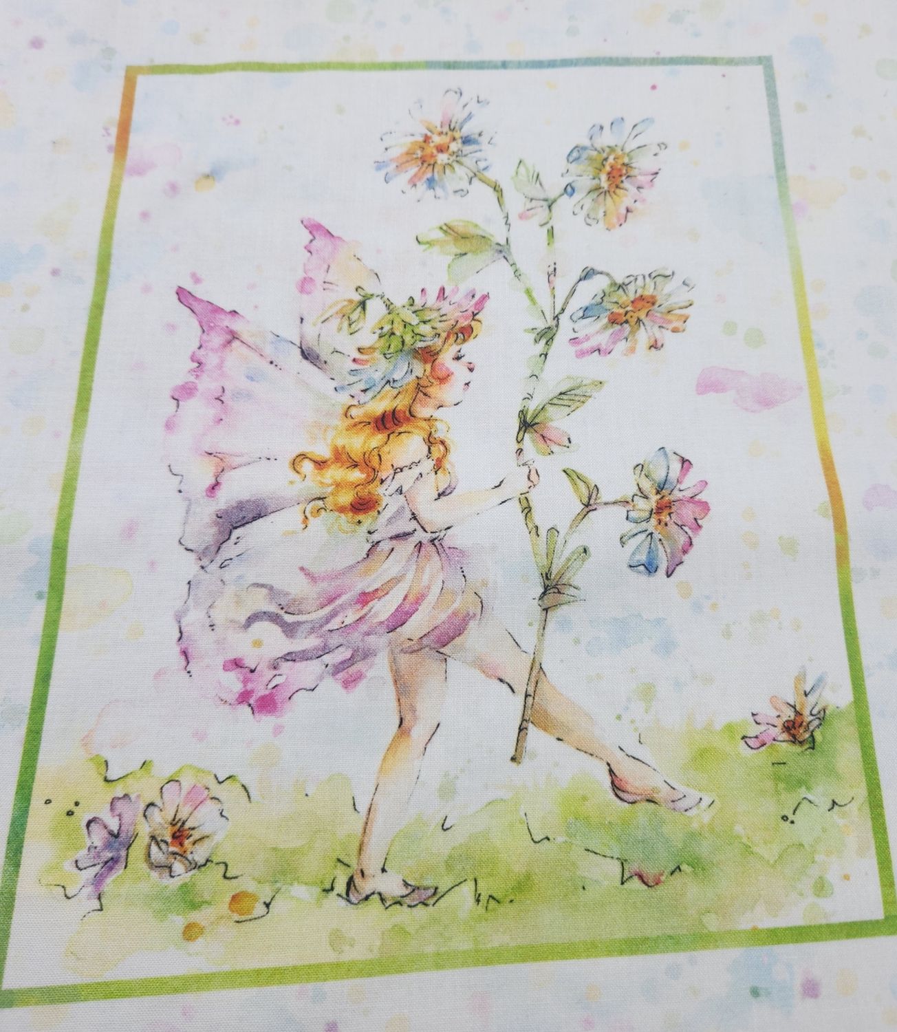 Fairy Garden Fabric per Metre