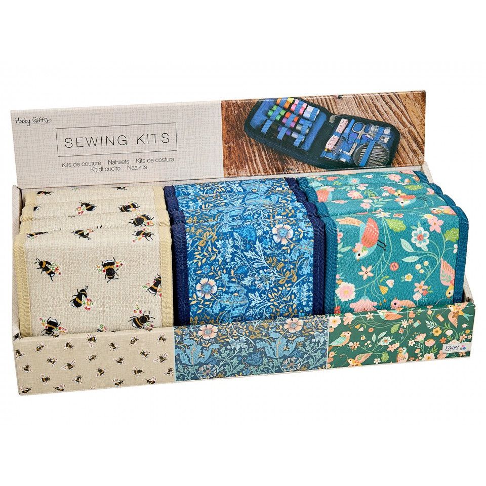 Hobby Gift Sewing Kit - Bee, Blue or Bird