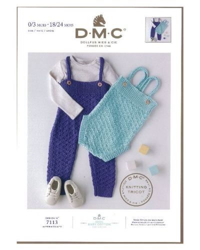 DMC Baby Romper Cotton Pattern