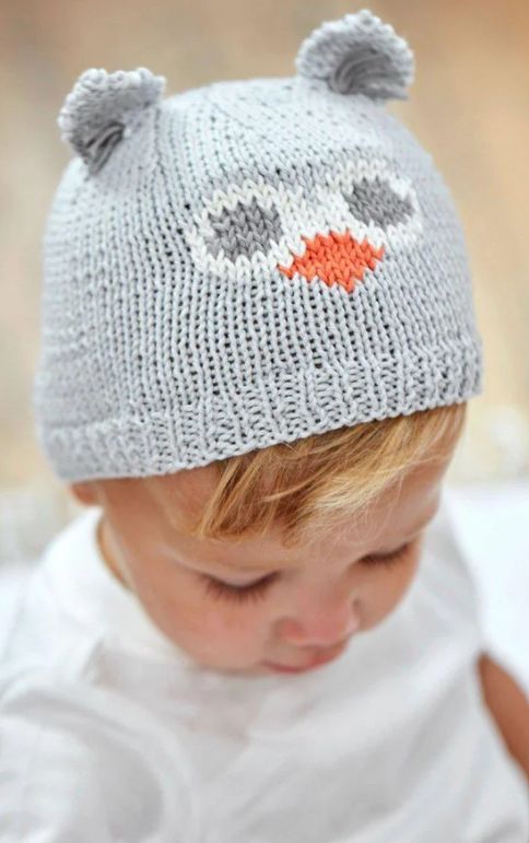 DMC Baby Cotton Pattern - Cotton Baby Owl Hat