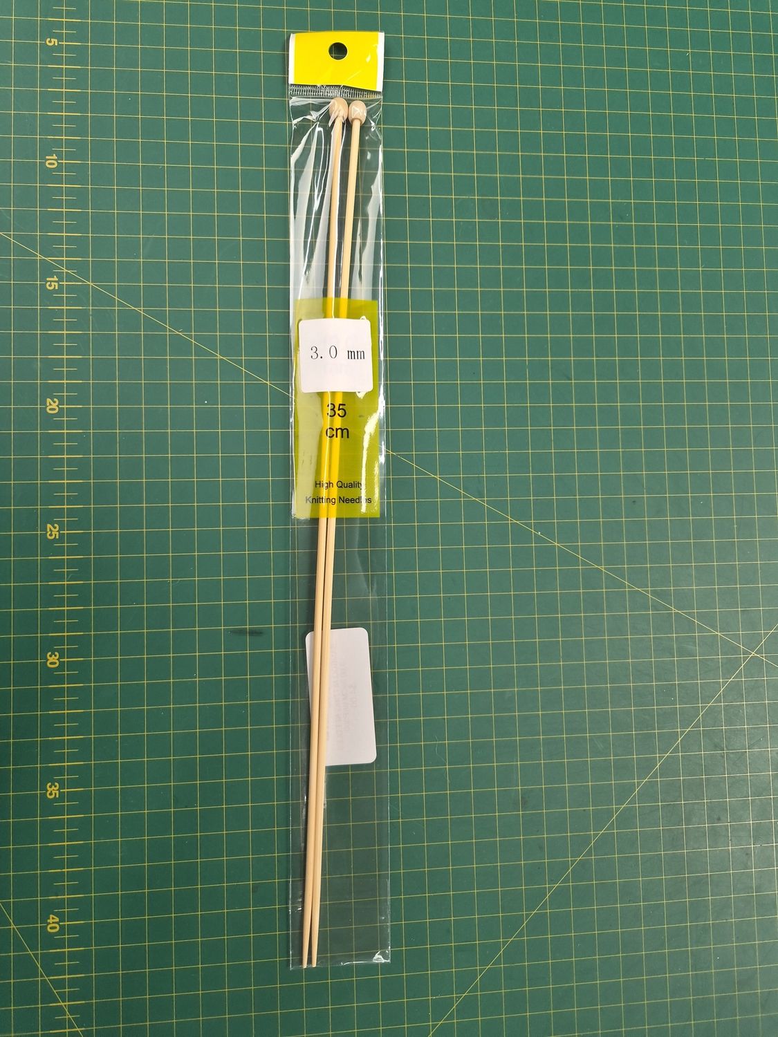 Single Point Needles Bamboo 3.00mm 35cm