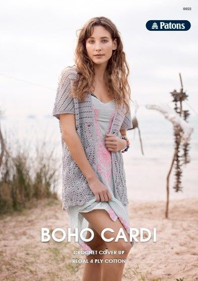 Patons Boho Cardi Pattern