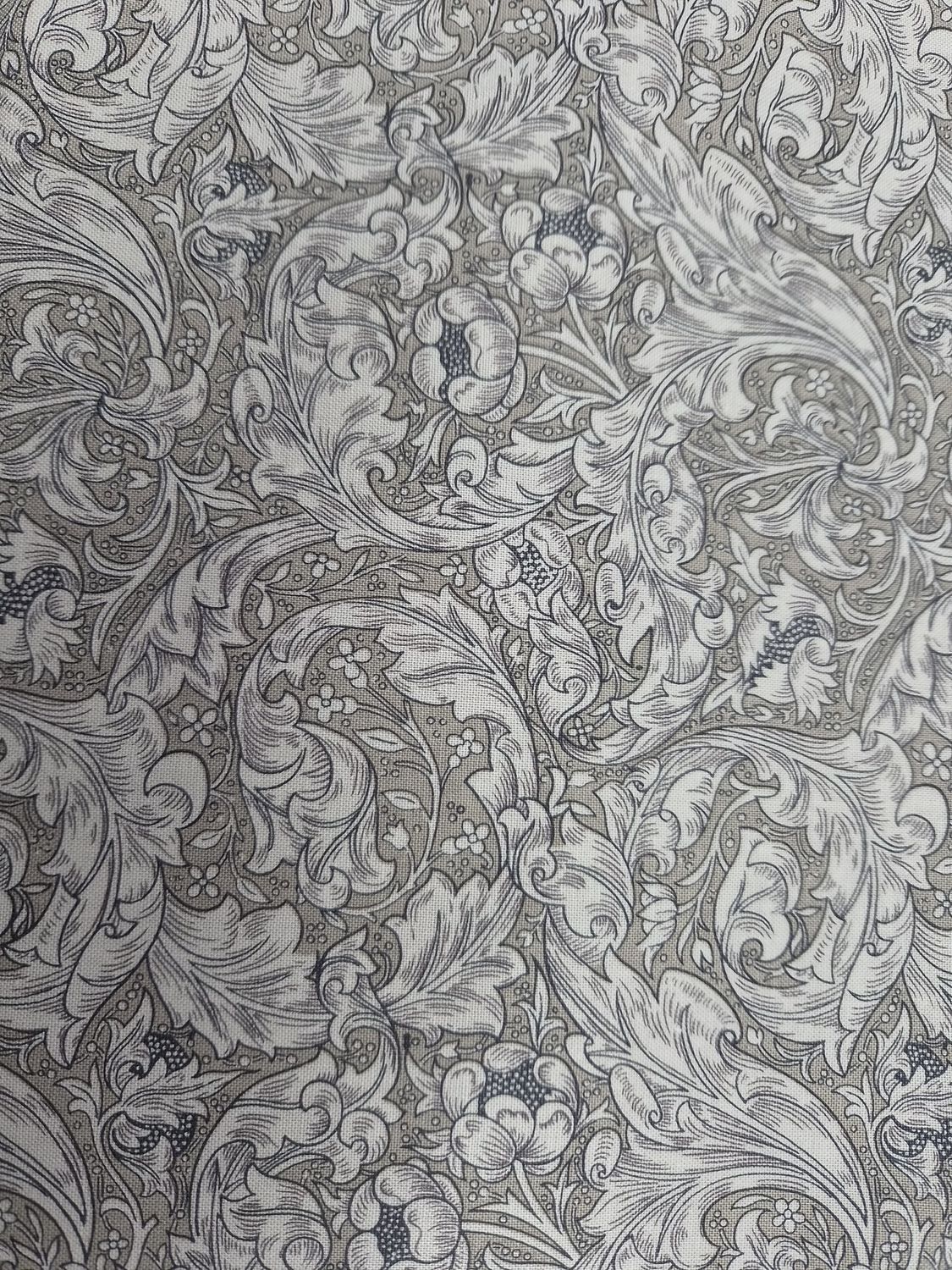 William Morris Leafy 1 Fabric by Sq Metre