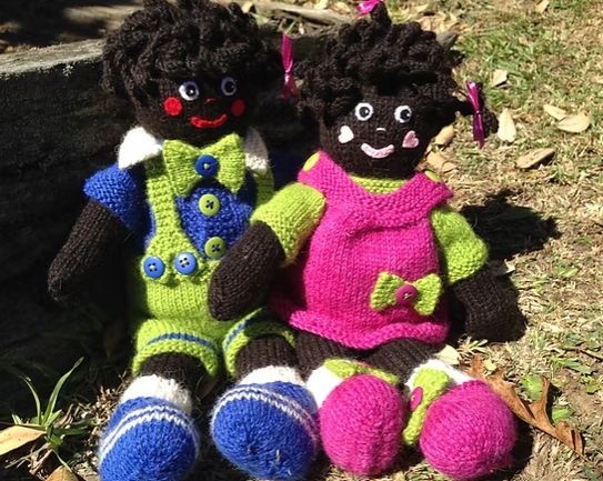 Leroy &amp; Maybelle Golly Knitting Pattern