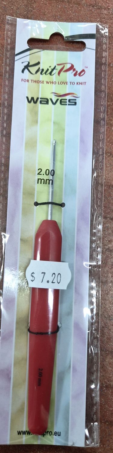 KnitPro Waves Crochet Hook 2.00mm 30901