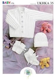 UKHKA Pattern - 4ply Baby Jacket