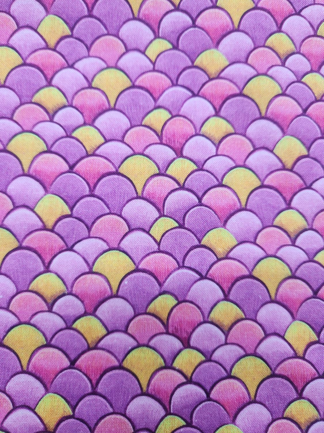Rainbow Mermaid Fabric Per Metre