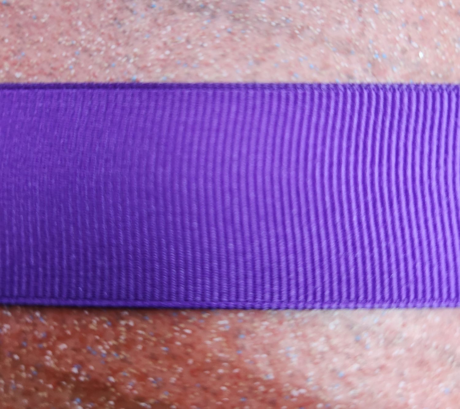 Violet Grosgrain Ribbon 25mm Width, Price per metre