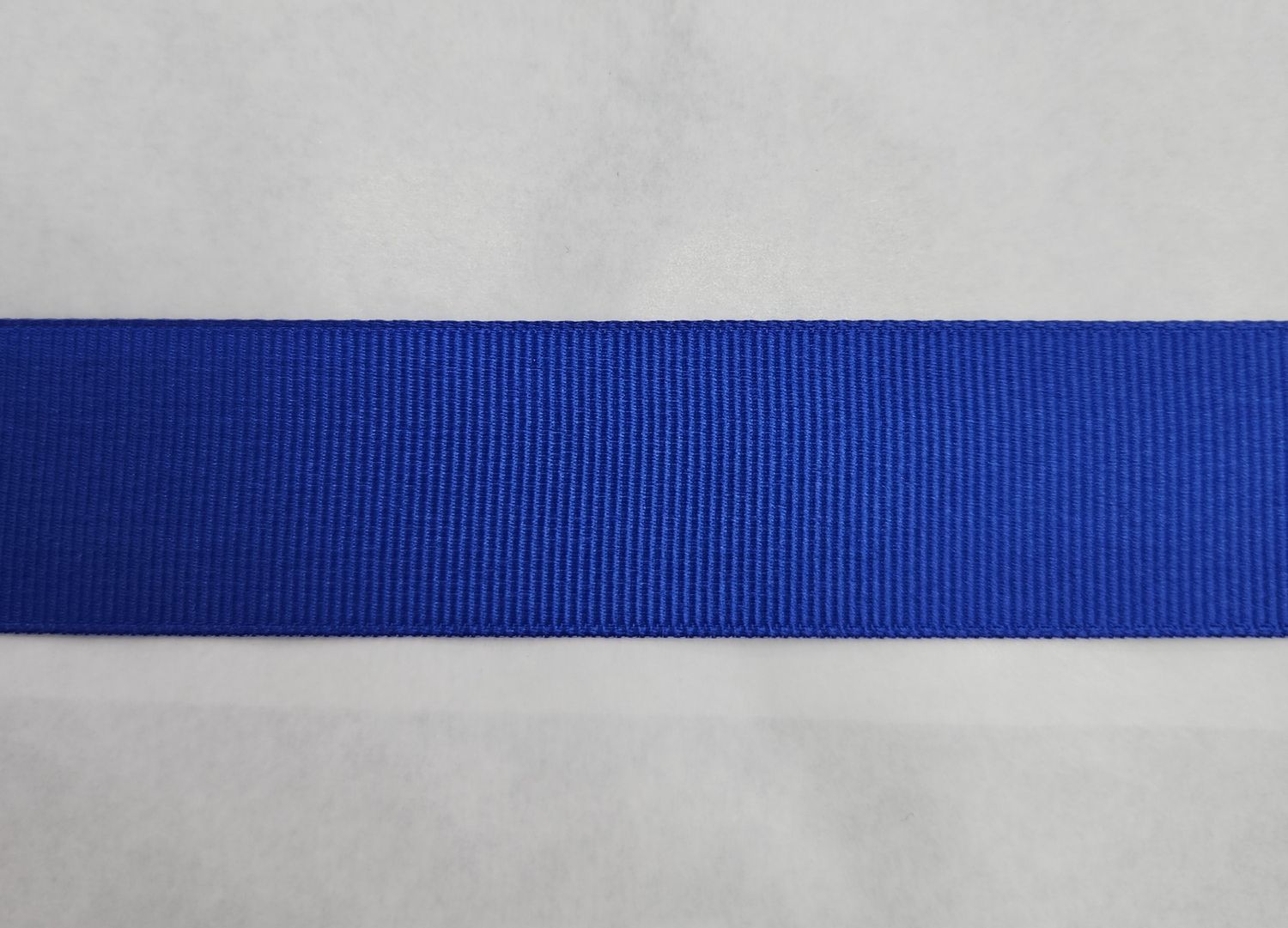 Royal Blue Grosgrain Ribbon 25mm Width, Price per metre