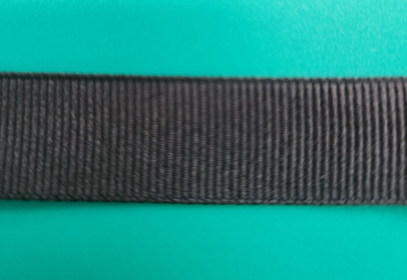 Black Grosgrain Ribbon 15mm Width, Price per metre