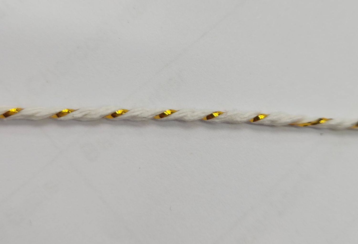 Natural with Metallic Gold Twine Price per metre