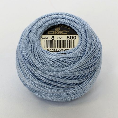 DMC Cotton Pearl 10g Ball Size 8 Colour 0800