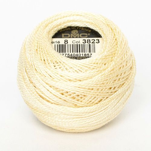 DMC Cotton Pearl Size 8 10g Ball - Colour 3823