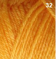 Countrywide Windsor 8ply 50g Colour 32 Yolk Wool