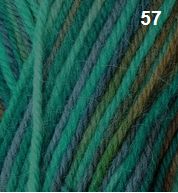 Countrywide Windsor 8ply 50g Wool Colour Print 57