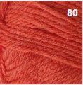 Beautiful 8 Ply Colour 80 Orange