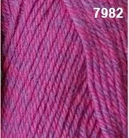 Countrywide Windsor Marl 8ply 50g Wool Colour 7982 Pink, Purple